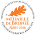 Médaille Bronze 2016 Paris